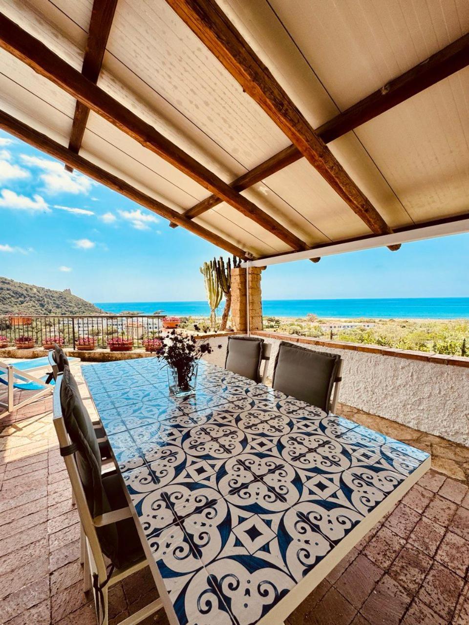 Villa Lo Scoglio Ascea Buitenkant foto